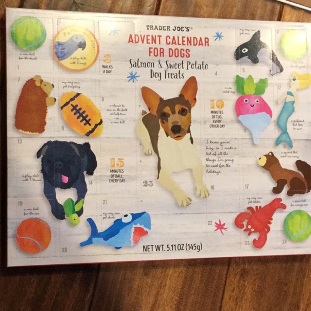 2019 Dog Treat Advent Calendar
